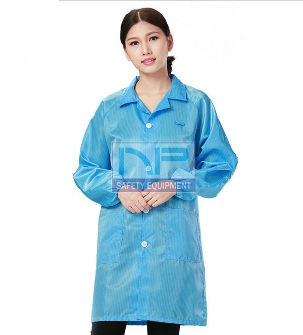 Áo blouse phòng sạch, chống tĩnh điện