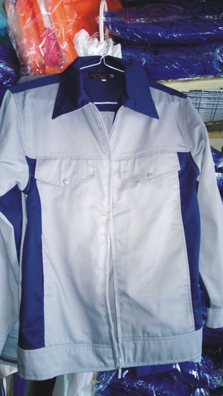 Áo kéo khóa vải Pangzim- Hàn Quốc