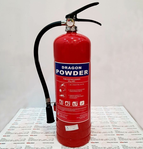 Bình cứu hỏa Dragon MFZL4-Bột ABC (Việt Nam)