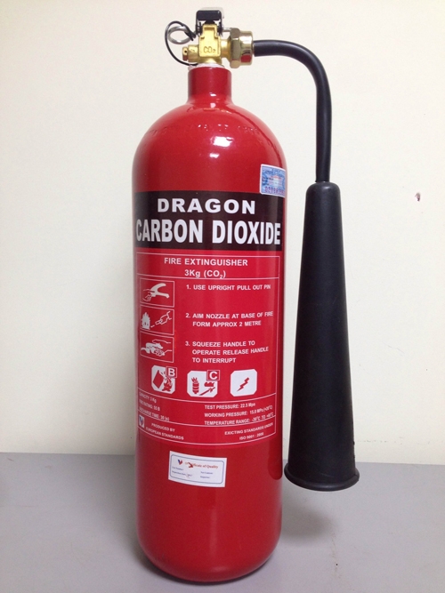 Bình cứu hỏa Dragon MT3-Khí CO2 (Việt Nam)
