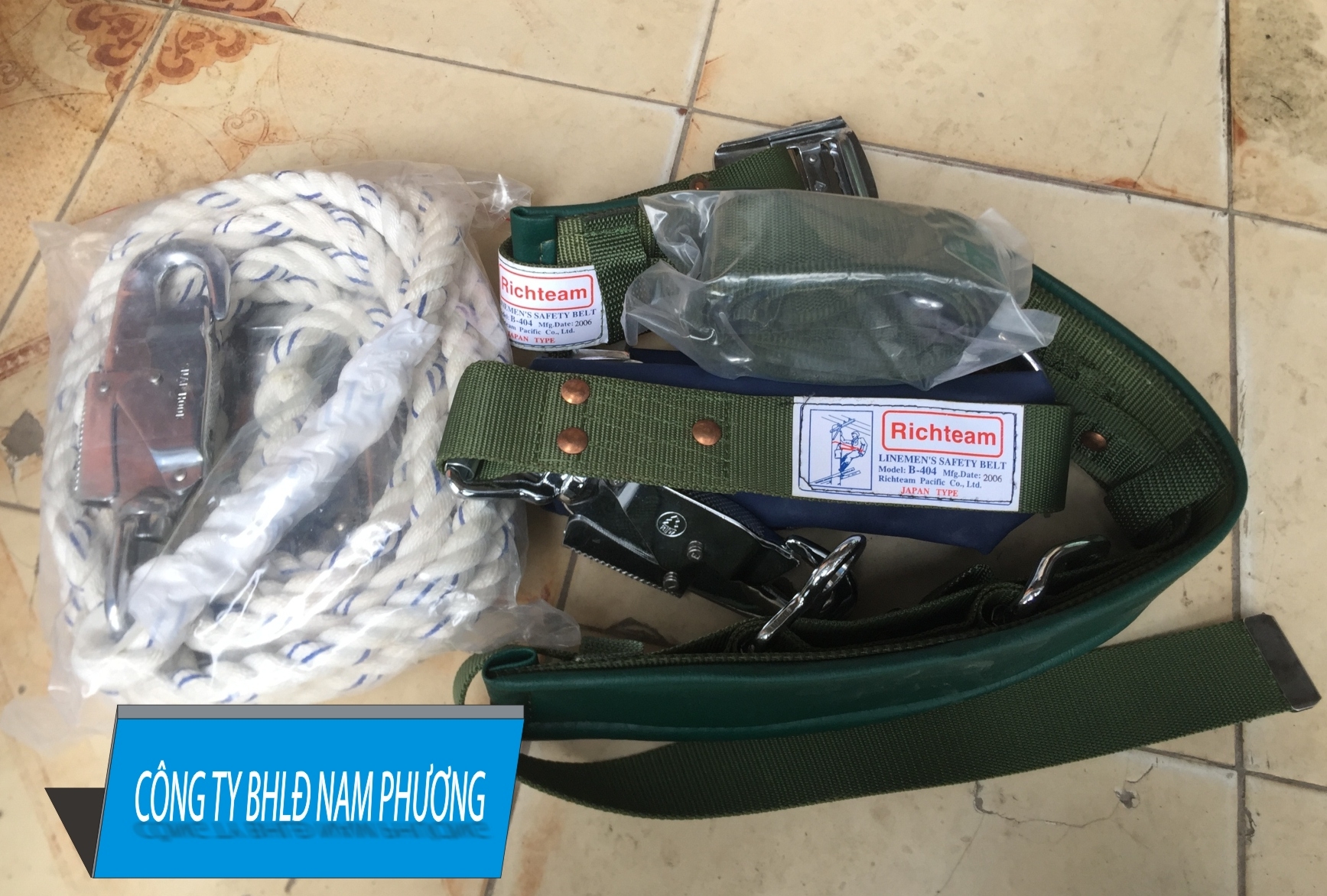 Bộ dây trèo cột Reachteam- Nhật Bản