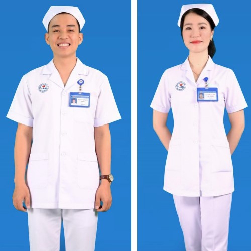 Bộ quần áo y tá, điều dưỡng, kỹ thuật viên