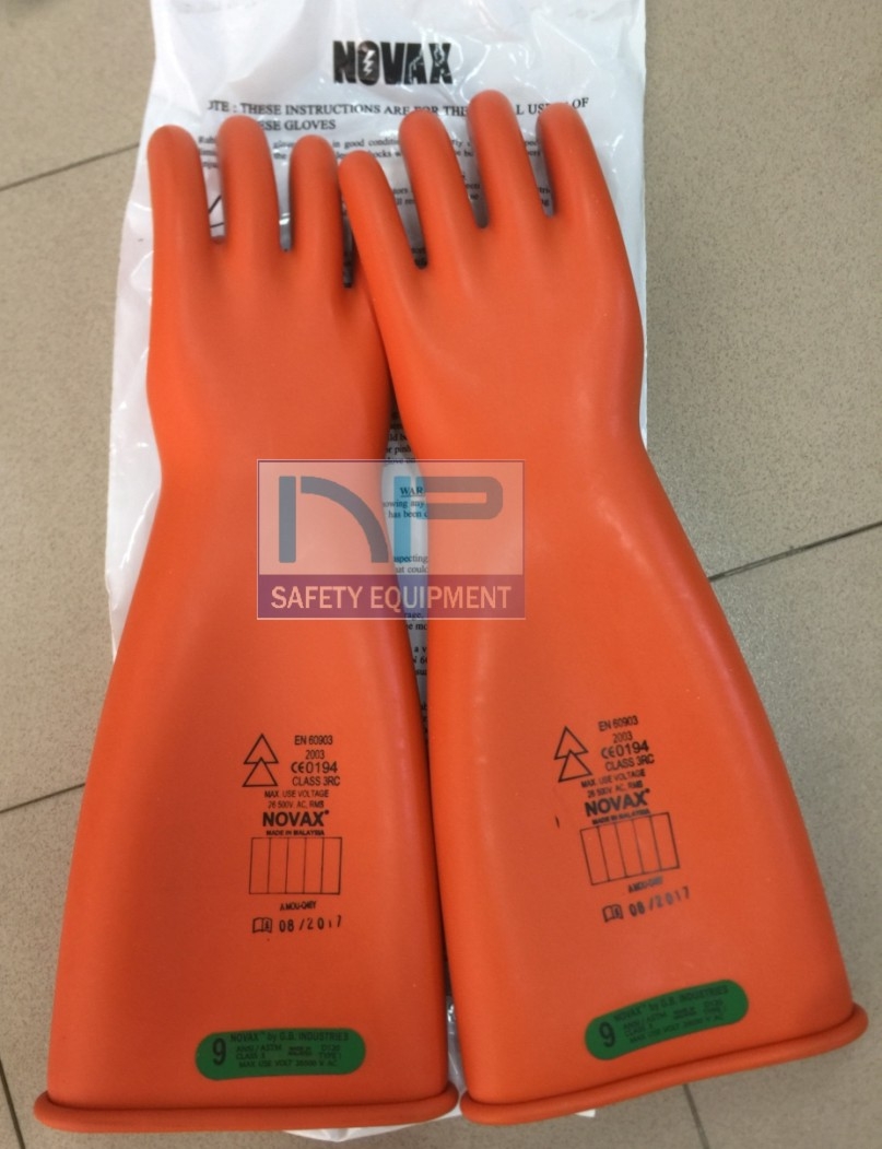 Găng tay cách điện 26.5kV- Novax (Malaysia)