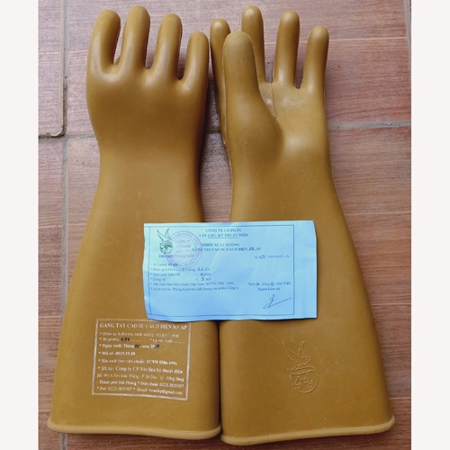 Găng tay cách điện hạ áp Vicadi- Việt Nam