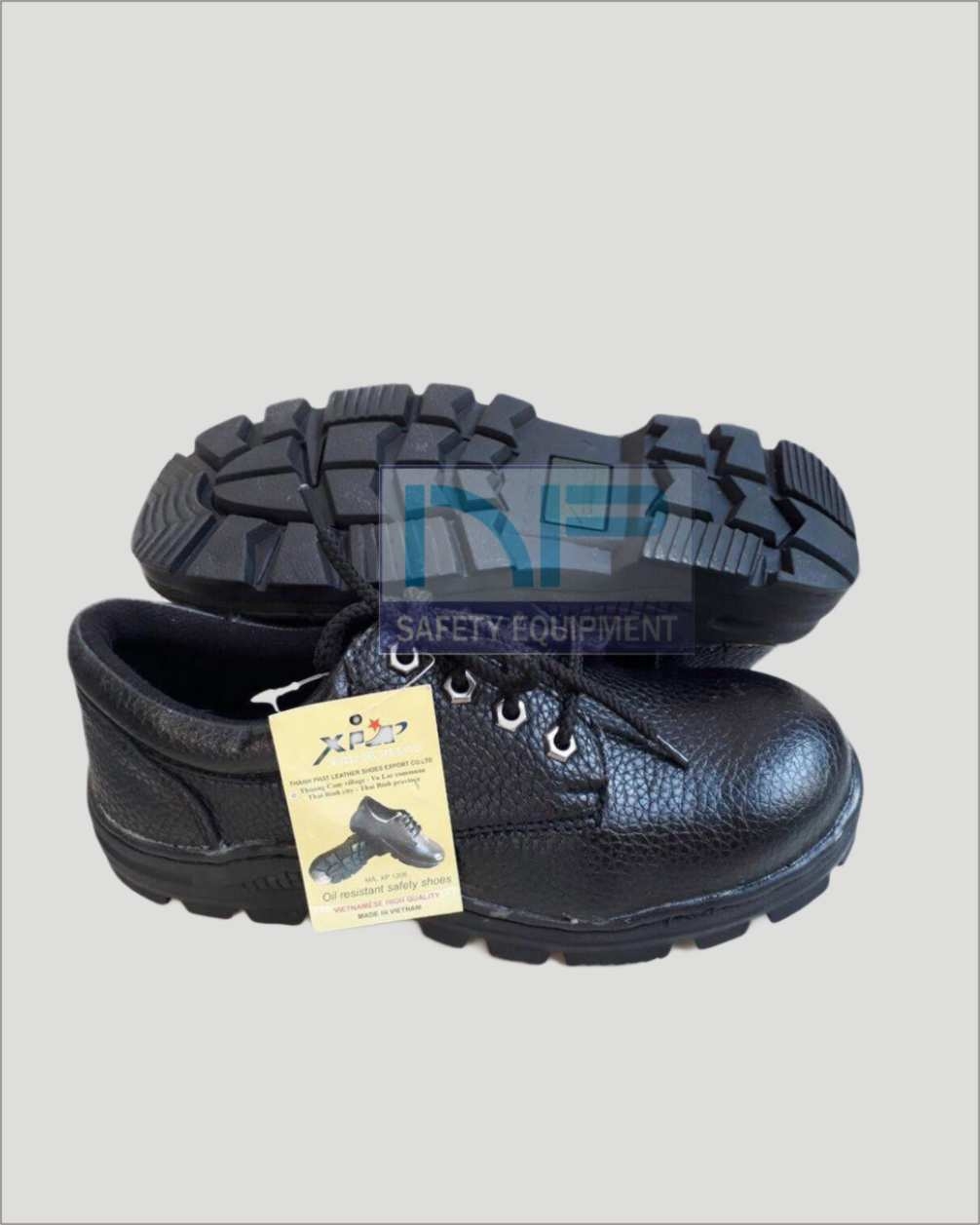 Giày da mũi sắt XP đế xanh BH12X_1206
