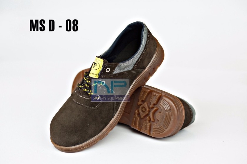 Giày mũi sắt da lộn cho thợ hàn NTT D-08