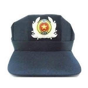 Mũ ba cạnh bảo vệ (sao- cành tùng)