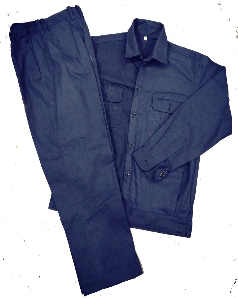 Quần áo bảo hộ kaki ND màu xanh đen (may sẵn)