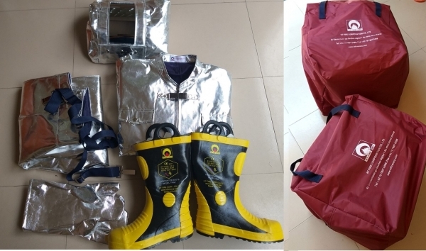 Quần áo chịu nhiệt 1000 độ C- KT Fire, Hàn Quốc