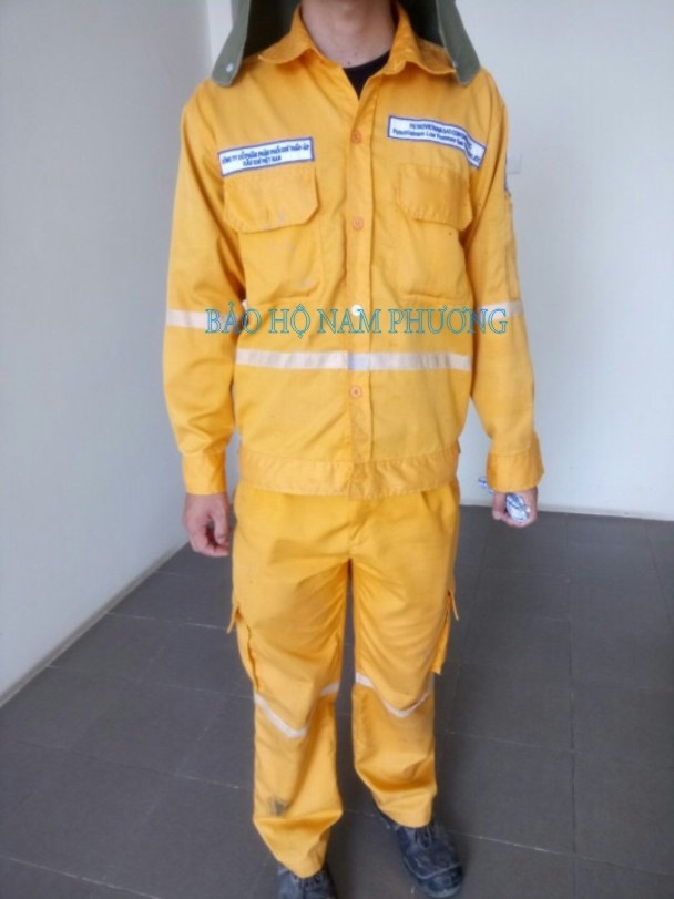 Quần áo chống cháy chậm vải Nomex