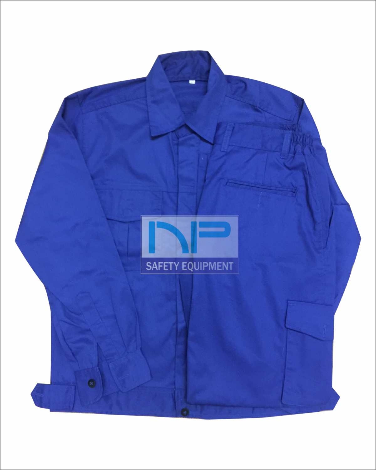 Quần áo Kaki ND túi hộp màu xanh CN (May sẵn)