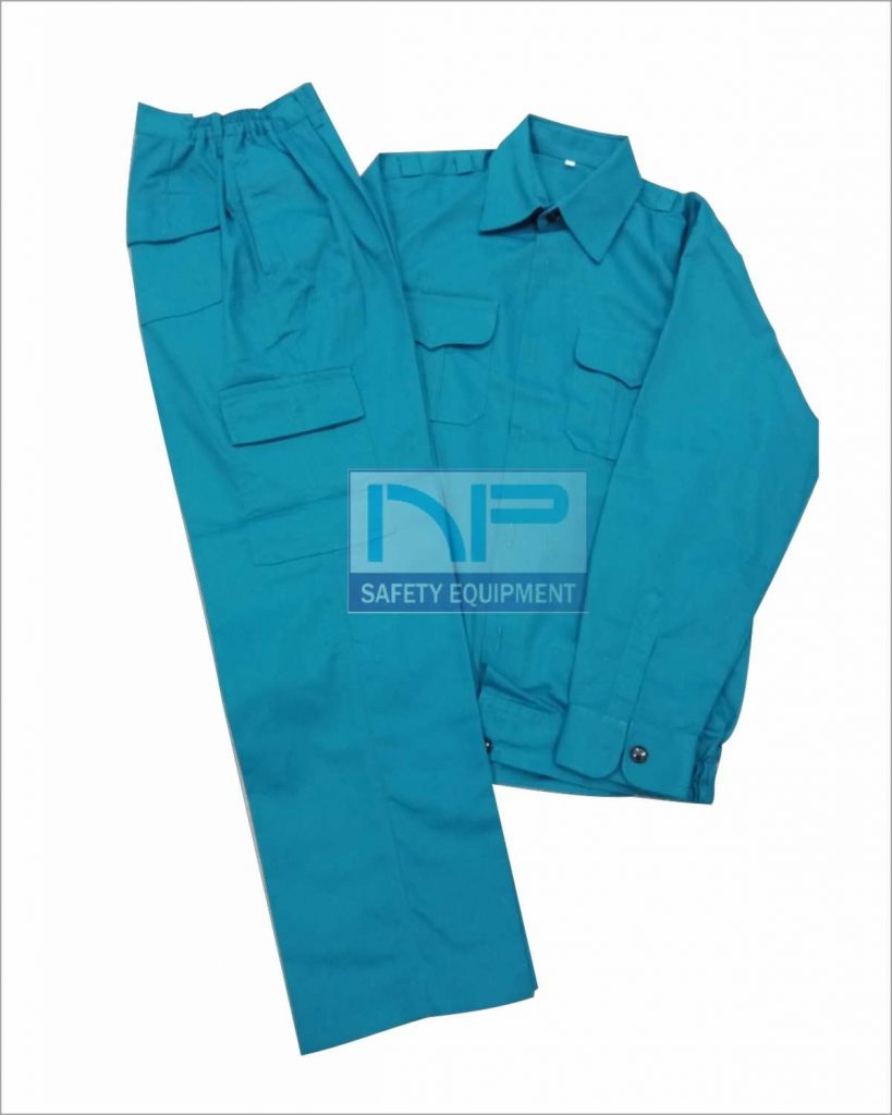Quần áo kaki ND túi hộp màu xanh ngọc(may sẵn)