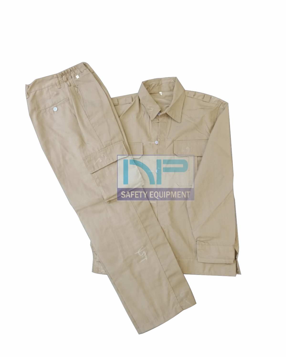 Quần áo túi hộp màu nâu vải kaki Nam Định