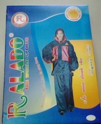 Quần áo mưa 02 lớp Ralado