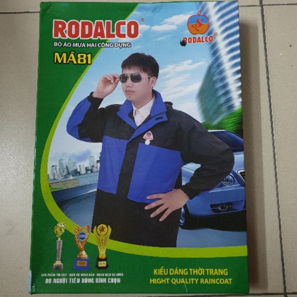 Quần áo mưa 02 lớp RODALCO 81A