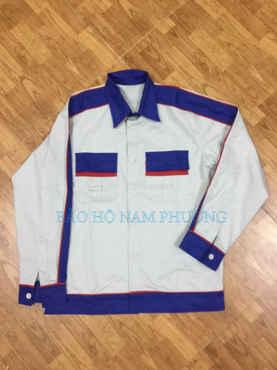 Quần áo phối màu vải kaki Nam Định 65/35