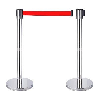 Rào chắn inox dây kéo dài 2 mét (02 cột inox)