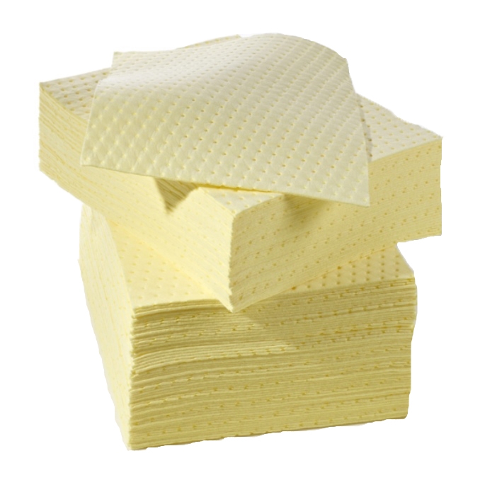 Tấm giấy thấm hóa chất nguy hại (thùng)