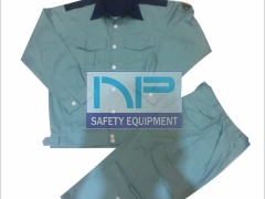 Quần áo BH vải Pangrim-HQ phối màu MBlue-PL128