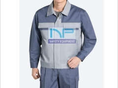 Quần áo Pangrim-HQ vải dày phối màu ghi-xám