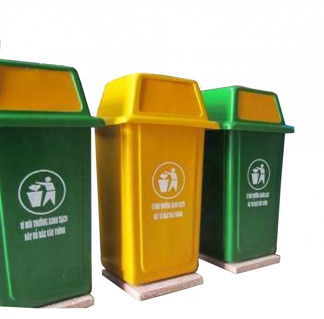 Thùng rác composite loại 660 lít